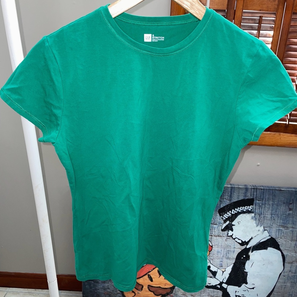 GAP Stretch Green T-Shirt